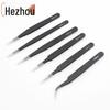 Precision Non-Magnetic Stainless Steel Tweezers & Small Screwdriver Set with Pointed Tips