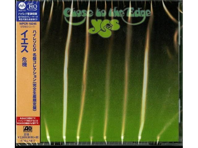 

[MQA-CDxUHQCD] CLOSE TO THE EDGE Limited Edition YES WPCR-18245 Progressive NEW