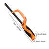 Aluminum Metal HackSaw Aluminum Hack Saw 11Inches Hand Metal Hacksaw High-Tension Hand Tools Adjustable Compact Hand Hacksaw For