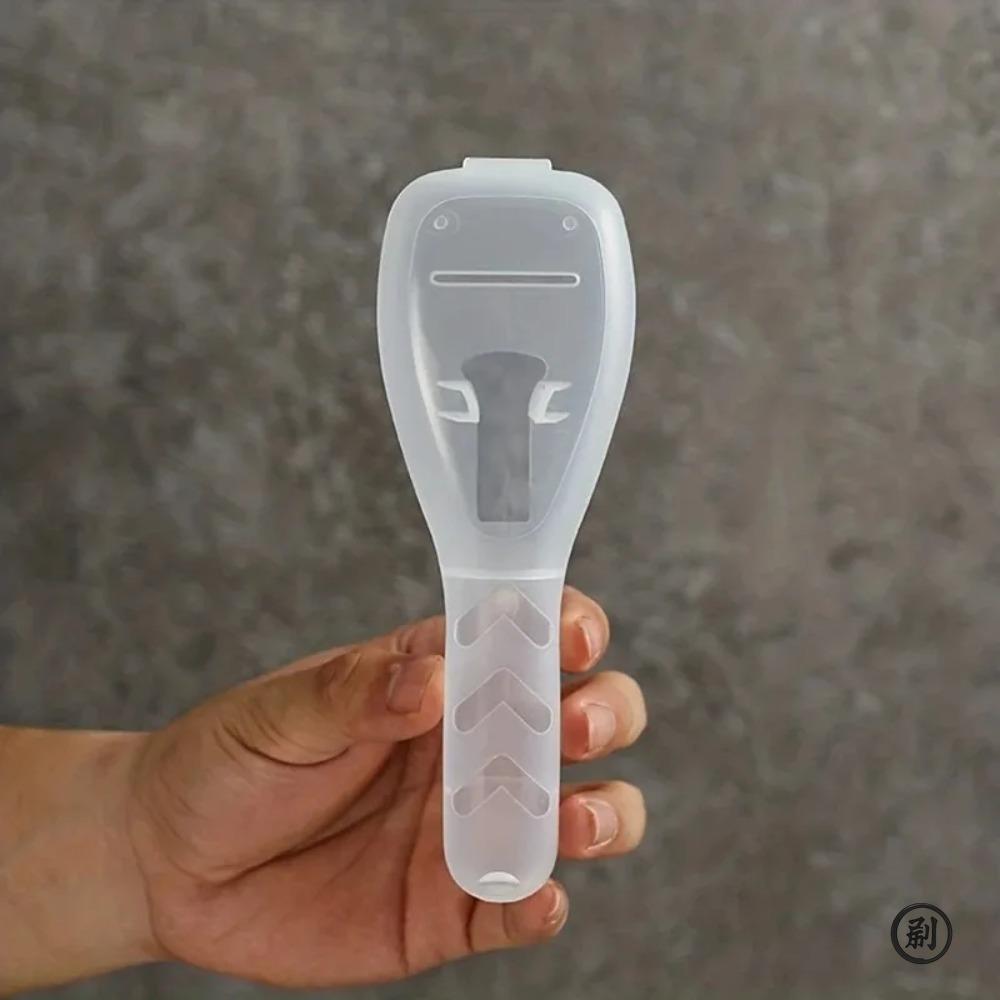 Razor Travel Storage Box Transparent Dustproof Carrying Case Cartridge Box for Gillette Razor Men Daily Supplies Organizer