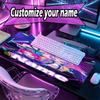 Tappetino per Mouse Personalizzato con Nome e Motivo Cacciatori di Demoni KPop, Tappetino da Scrivania per Laptop PC, Tappetino Decorativo per Scrivania per Casa, Tappetino per Tastiera, Regalo