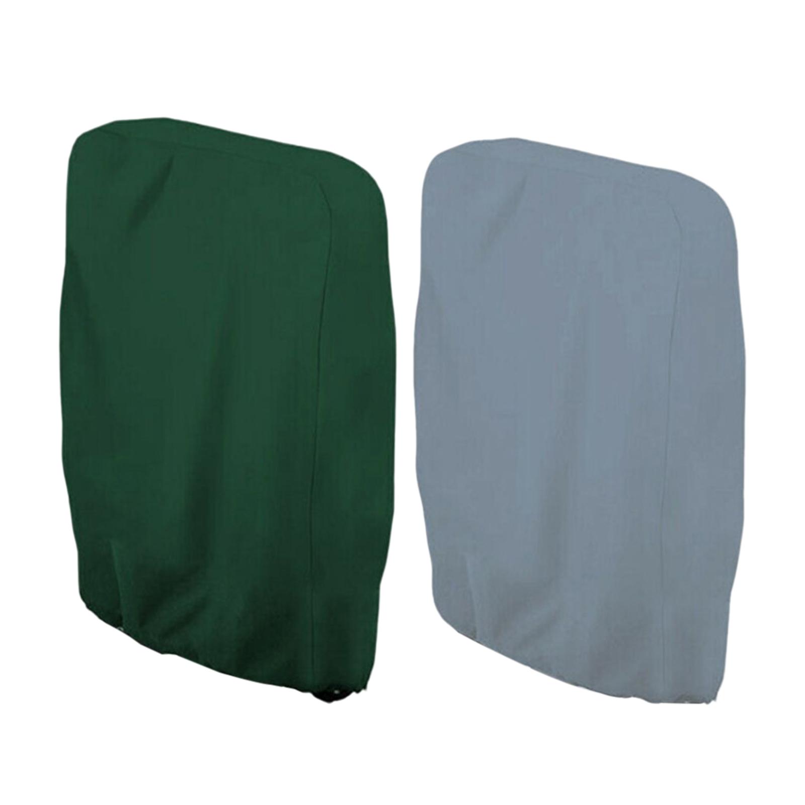 

Folding Chair Cover with Storage Bag Stool Slipcover Seat Cover Durable Foldable зелений