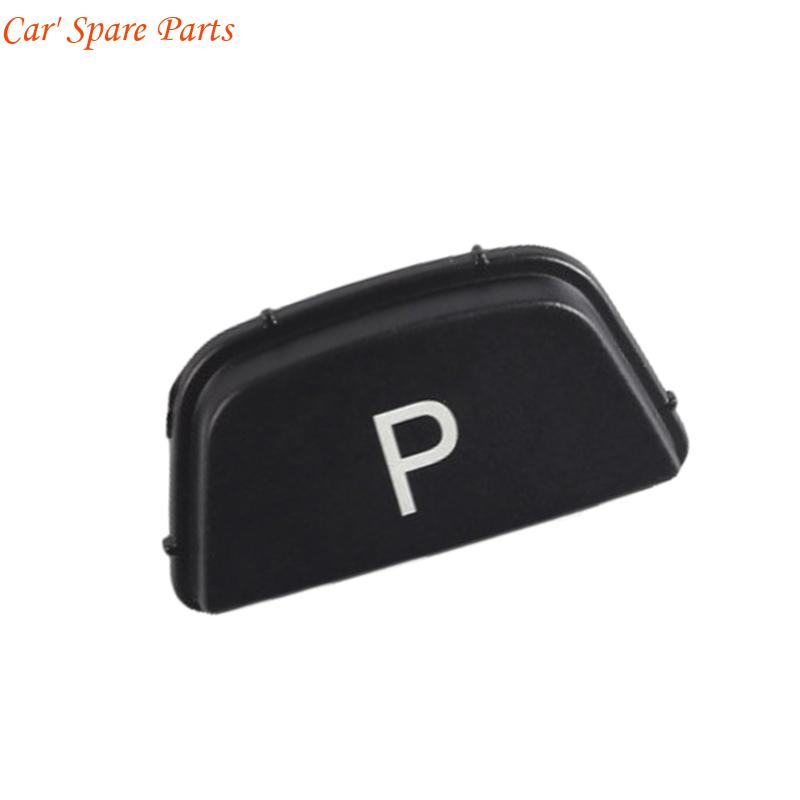 Y4UA Ersatz Parktaste Buchstabe P Tastenabdeckung Kappen für Serie 2012-2019 Einfache Installation Automobilzubehör