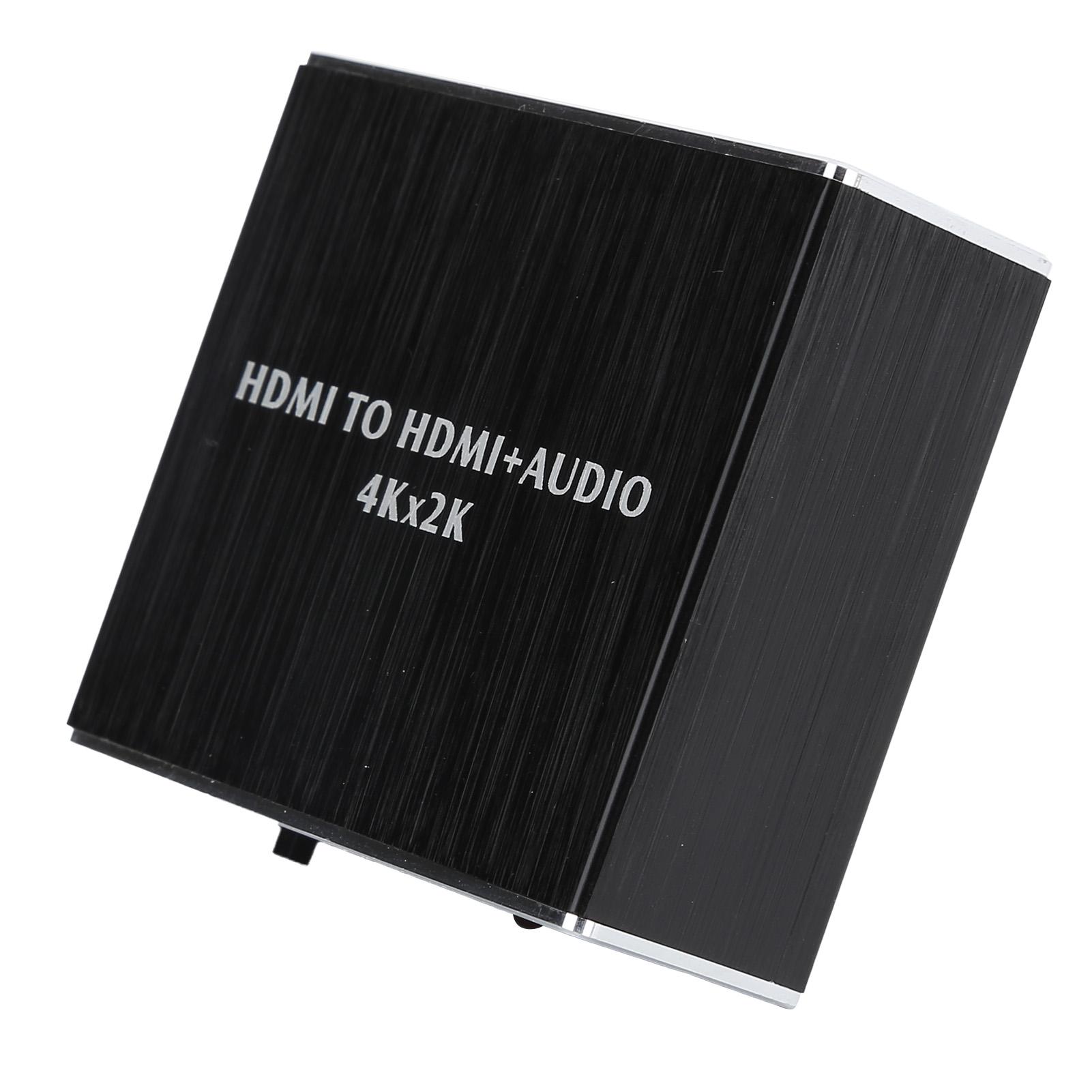 

Optical Audio Splitter High Definition Multimedia Interface to Stereo SPDIF Signal Extractor