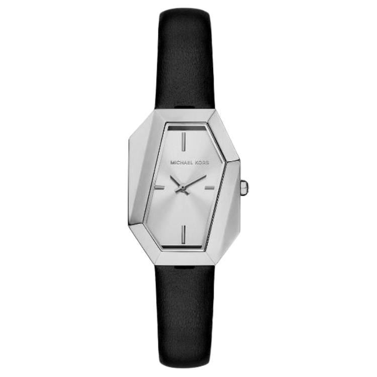 

Серебристые часы Suri с кожаным ремешком MK4881 24 мм Silver Dial