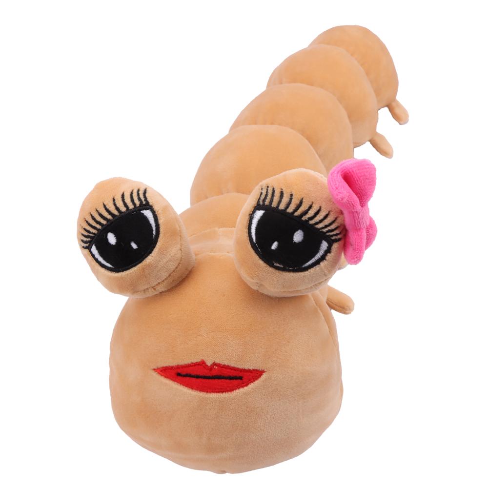 Kawaii Larve Fru Pou Plysjleker Anime Mitt Kjæledyr Alien Pou Dukke Kosedyr Soverom Sofa Dekor Barn Bursdagsgaver