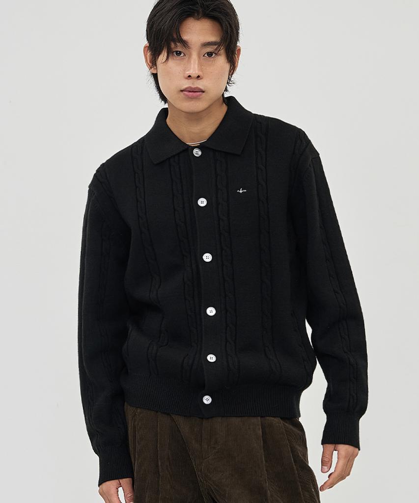 The-Abon Et Cable Cardigan Oatmeal