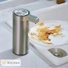 Induction Sensor Automatic Hand Soap Dispenser 304 Stainless Steel Smart Liquid Soap Jar  Shampoo