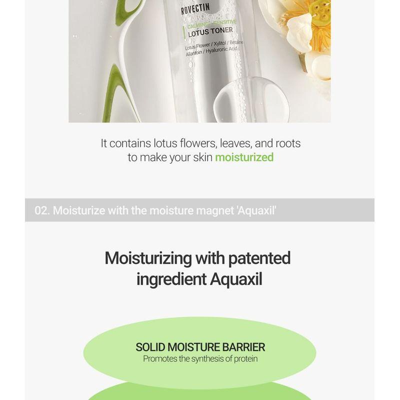 ROVECTIN - Calming Sensitive Lotus Toner