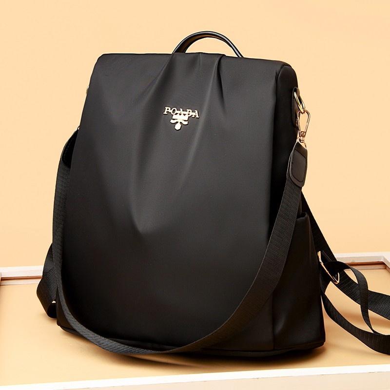 IELGY Women Fashion Shoulder Backpack Versatile Oxford Cloth Korean Style Anti-theft Backpack for Women