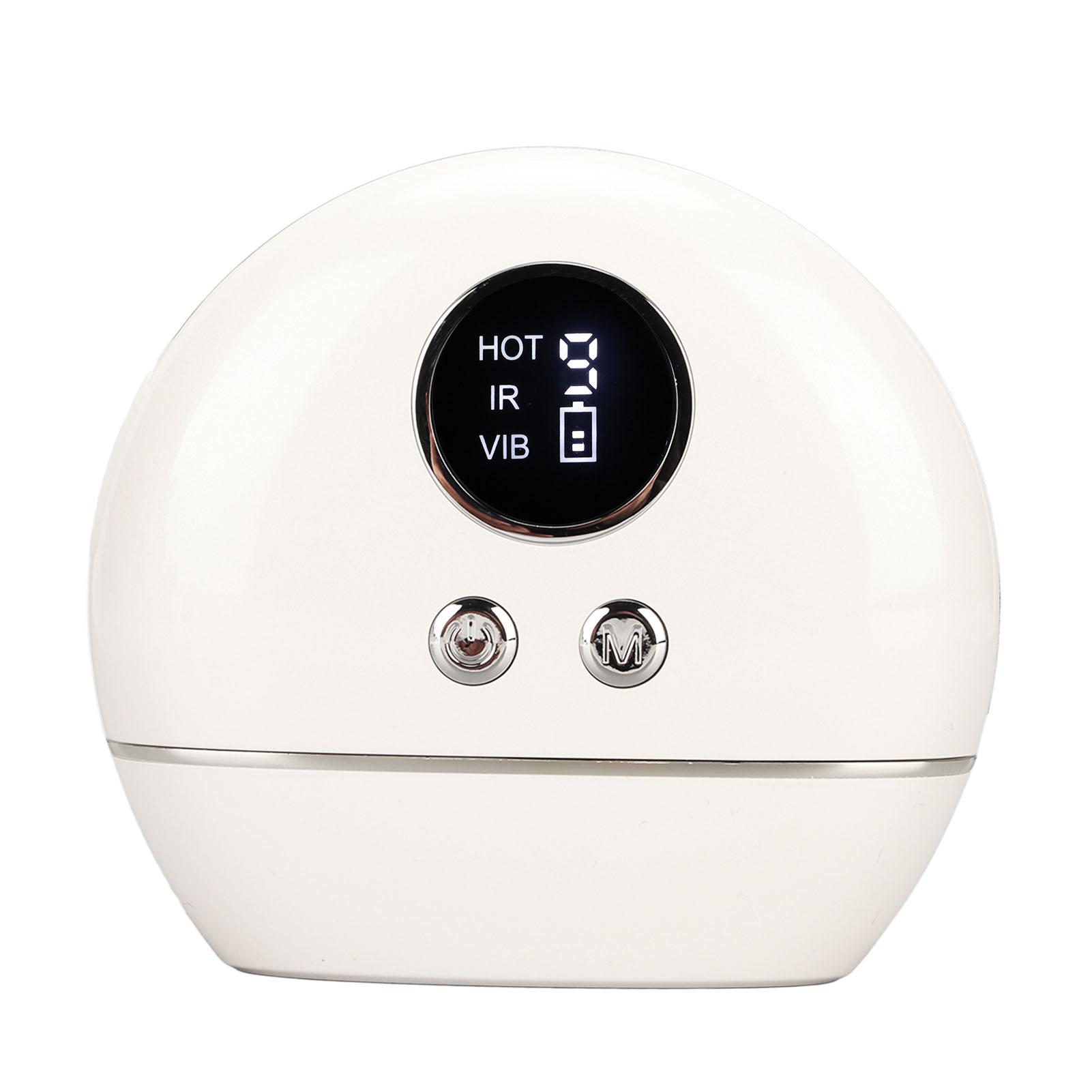 

Электрический массажер Гуаша с подогревом, способствующий циркуляции крови, очищающий кожу, массажная машина белого цвета