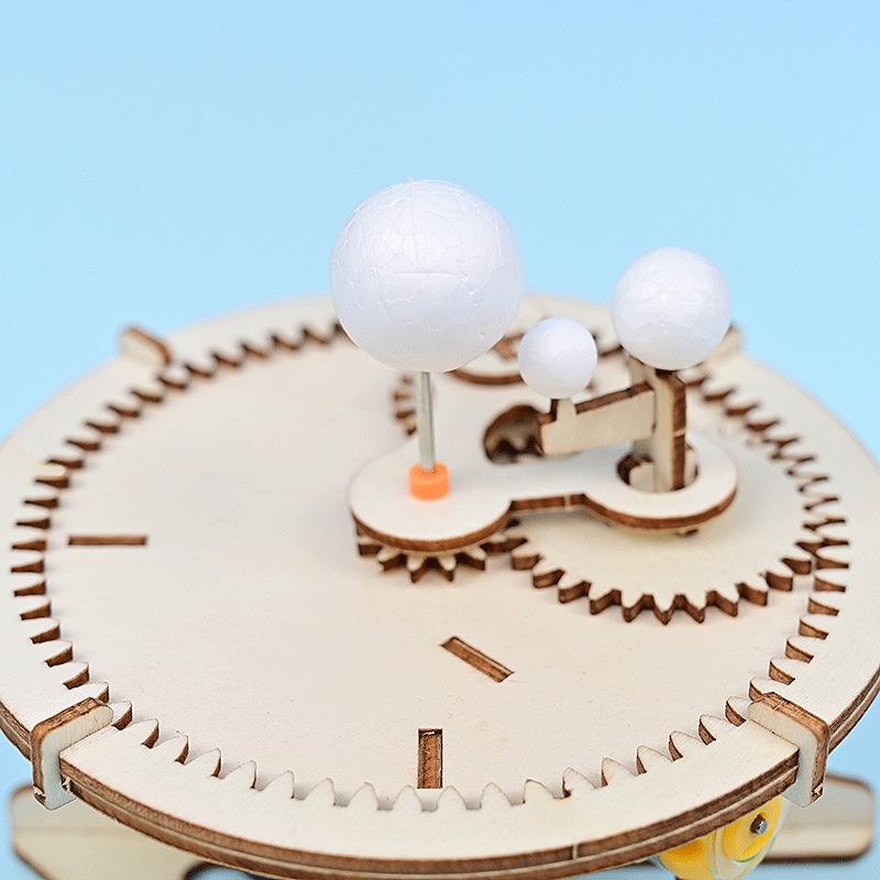 Sun-Earth-Moon Model Educational Toy for Kids – Astronomy Science Experiment Kit