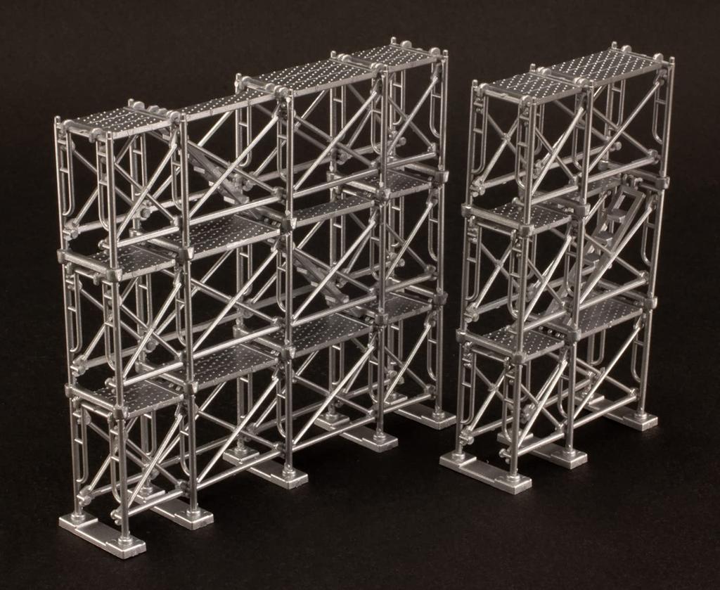 Kancelář předsedy vlády Celková výšková stupnice Plastikový model PP117 Lešení, Cca. 75mm, 1/64-1/100