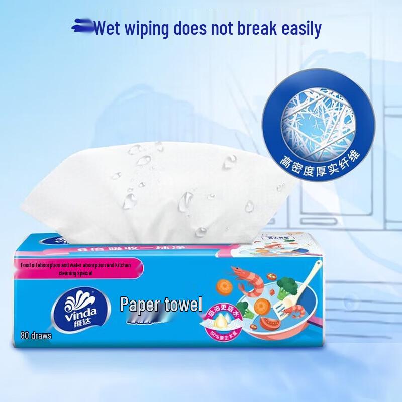 Vinda 2-Ply Soft Pack Kitchen Paper Towels