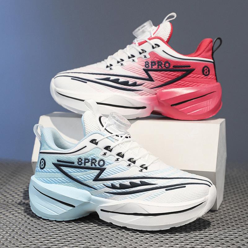 New students middle and older children's shoes running shoes mesh surface summer breathable middle and older children's and students' racing shoes