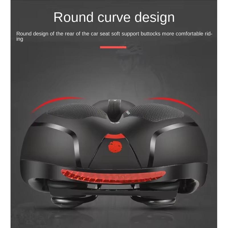 Shock-Absorbing Breathable Hollow Bike Saddle Designed for MTB and Road Cycling Comfort