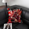 Eddie Van Halen Music Pillow Case Square Pillow Bedroom Sofa Leisure Comfort Cushion Car Living Room Home Decoration