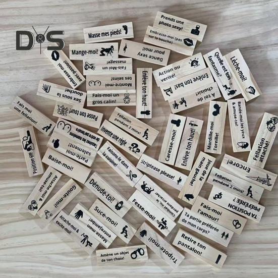 Dejting Klossar Torn Set Vuxna Utmaningar Stapelbart Byggklossar Set Klosstorn Staplingsspel för Par Dejtkväll