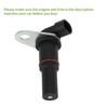 8929388 Crankshaft Position Sensor For Detroit Diesel Series 60 Trs Sturdy Black Engine Crank Ckp Sensor