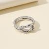Scarf Ring Clip Women T-shirt Tie Clip Love Knot Scarf Holder Slide Clip for Shirts Silk Scarves Neckerchiefs Fashion Accessory