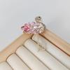Elegant Flamingo Crystal Brooch: Cute Animal Pin for Coats or Jackets
