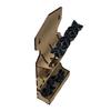 Wooden Wall Mounted Dart Holder Stand Space-Saving With Storage Case Display Stand For Dart Enthusiasts Home Office Game Room