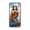Silicone Phone Case for Realme 12 Pro Plus Soft Black Back Cover for Realme 12 Pro + Realme12 Funda Protective Shell Cases Coque
