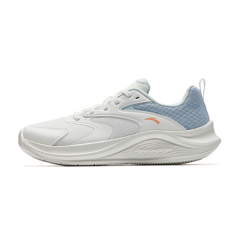 Anta Running Series Nebula SE Comfortable Shock Absorbing Durable Low Top Casual Running Shoes Women sneaker White Blue 922535502-2