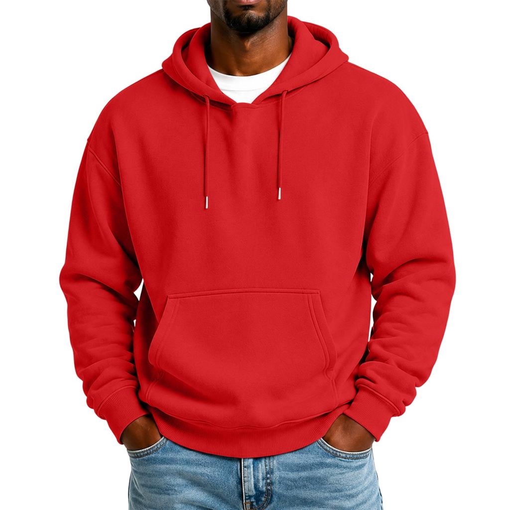 Men's Athletic Pullover Hoodie Casual Sweatshirt for Gym and Running Training