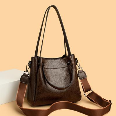 Luksusowe Torby Damskie Projektancka Torba Crossbody o Dużej Pojemności dla Kobiet Torba na Ramię ze Skóry Olejowej