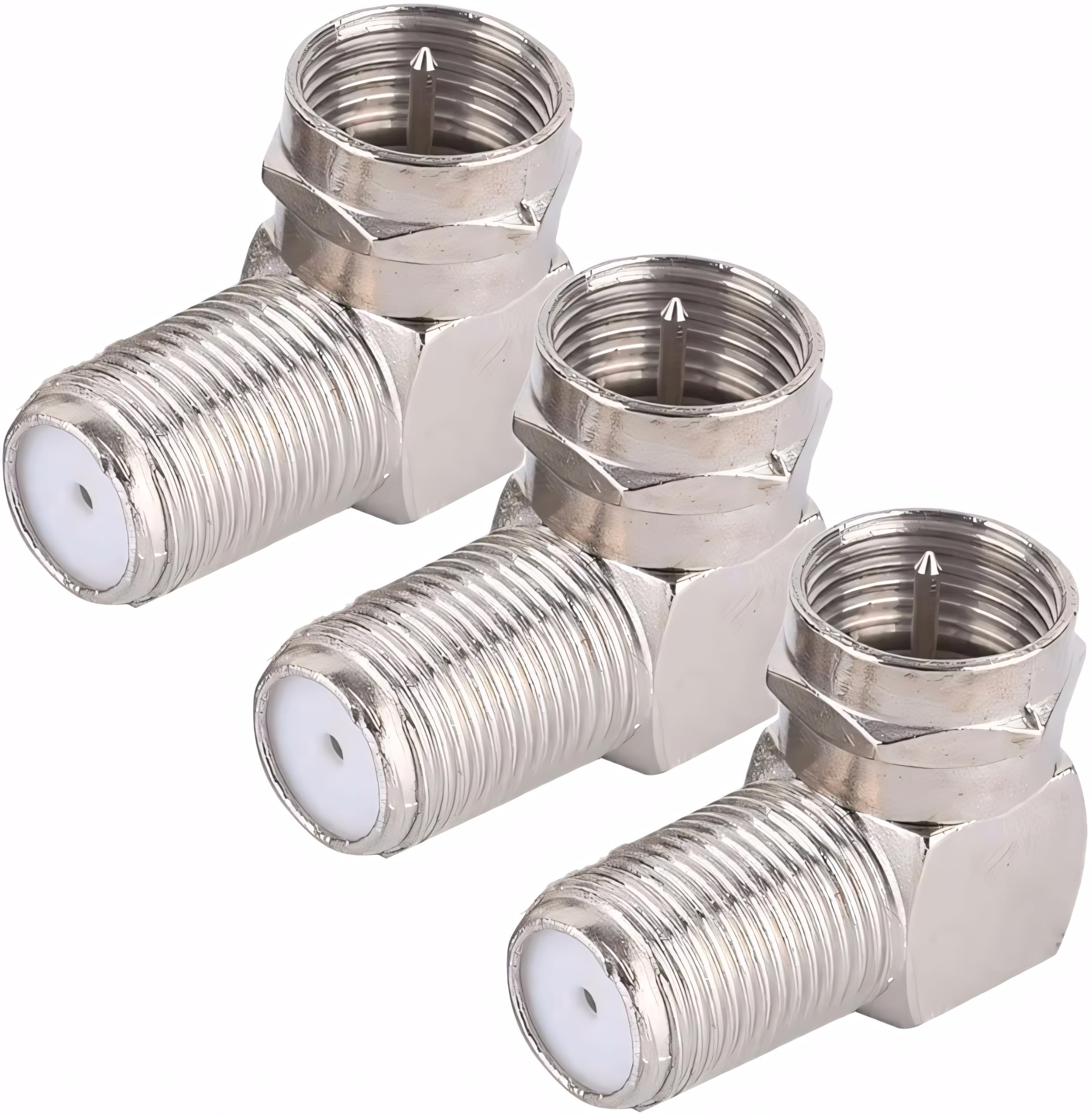 

Аудіофільний штекер гвинтового типу чоловічий гвинтового типу жіночий набір з 3 F-типу L-подібний –