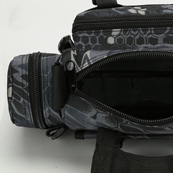 Camping Waist Bag with Adjustable Shoulder Strap Large Capacity Multiple Pockets Waterproof Multi-Functional Camping Bag Backpack