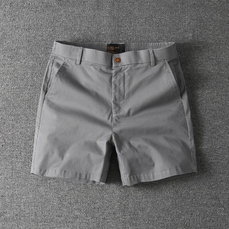 Pantaloncini Estivi Uomo Casual Slim Monocolore Pantaloncini Tecnici Estivi