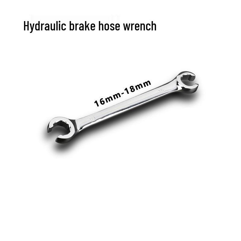 Double-Ended Hydraulic Brake Hose Wrench for Disassembly