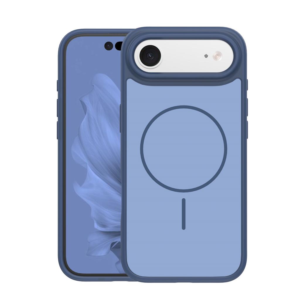 Nakładka Frame Thin Mag Do Iphone 17 Air 6,6" Ciemnoniebieska
