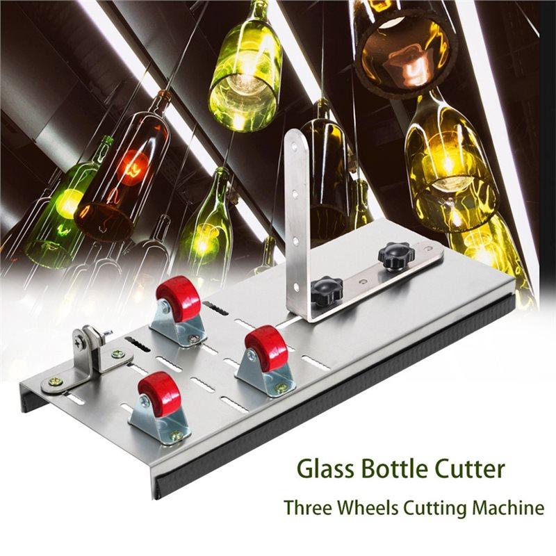 SHGO-DIY Tool Glass Bottle Cutter Adjustable For Round, Square, And Oval Bottle Cutting Machine