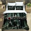 The originals Klaus Mikaelson Beding Set Printed Bed Linen Set With Pilowcase Soft Duvet Cover Soft Single Double Quen Super King-Sized Dimensionsd