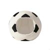 Soccer Ball Head Cover Padded Soft Hat Headgear for Cosplayers, Content Creators,
