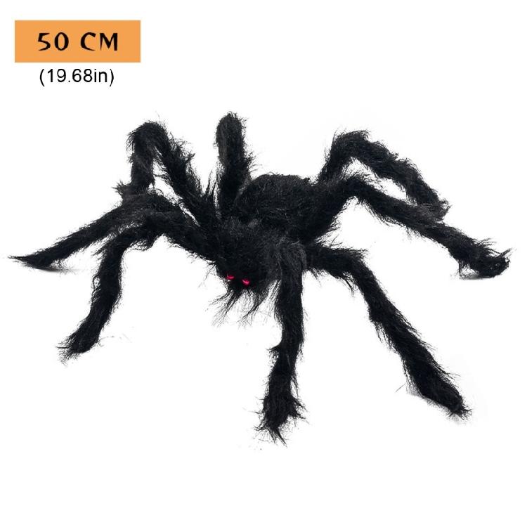 High Detail Realistic Large Spiders Halloween Decoration For Haunting House Bar Event And Horror Themed Party Setups