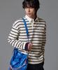 TOULN BRICK Tb-Stripe Rugby T-Shirt Iv (E6W10G3201)