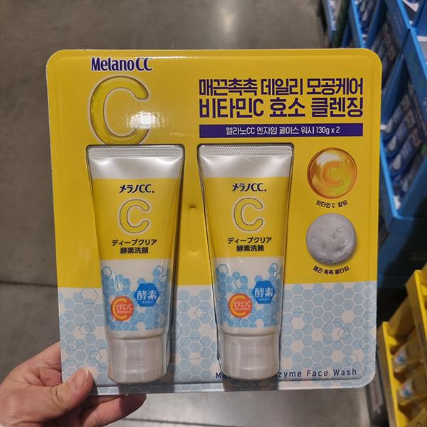 Melano CC Vitamin C Enzyme Face Wash 130g x 2 pcs Duo Set One thing