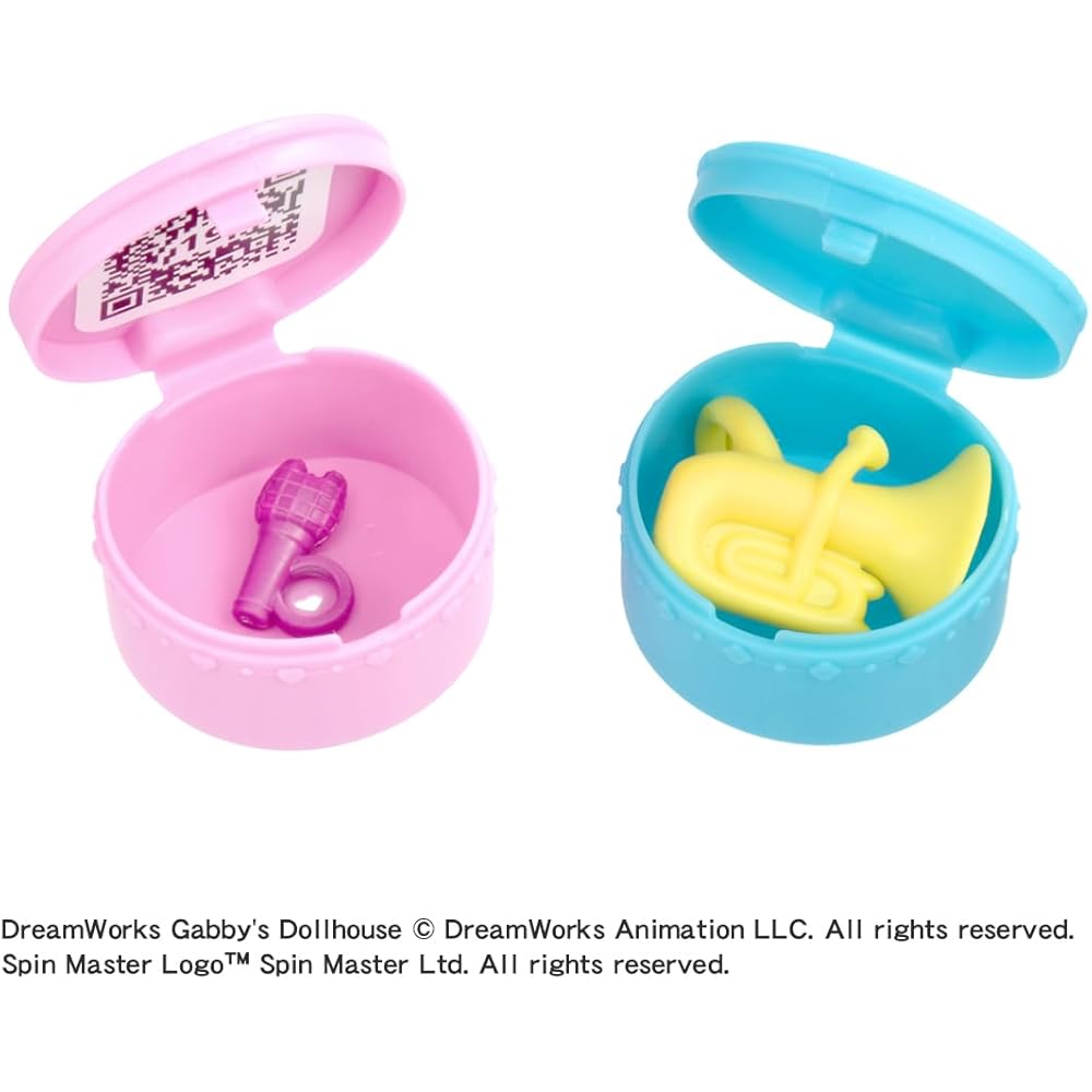 Gaby Dollhouse DJ Catnip Music Room Set with Accessories and Furniture