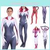 Costum Stilat Spider Gwen Stacy Pentru Femei Cu Design Unic Spider-man Pentru Halloween