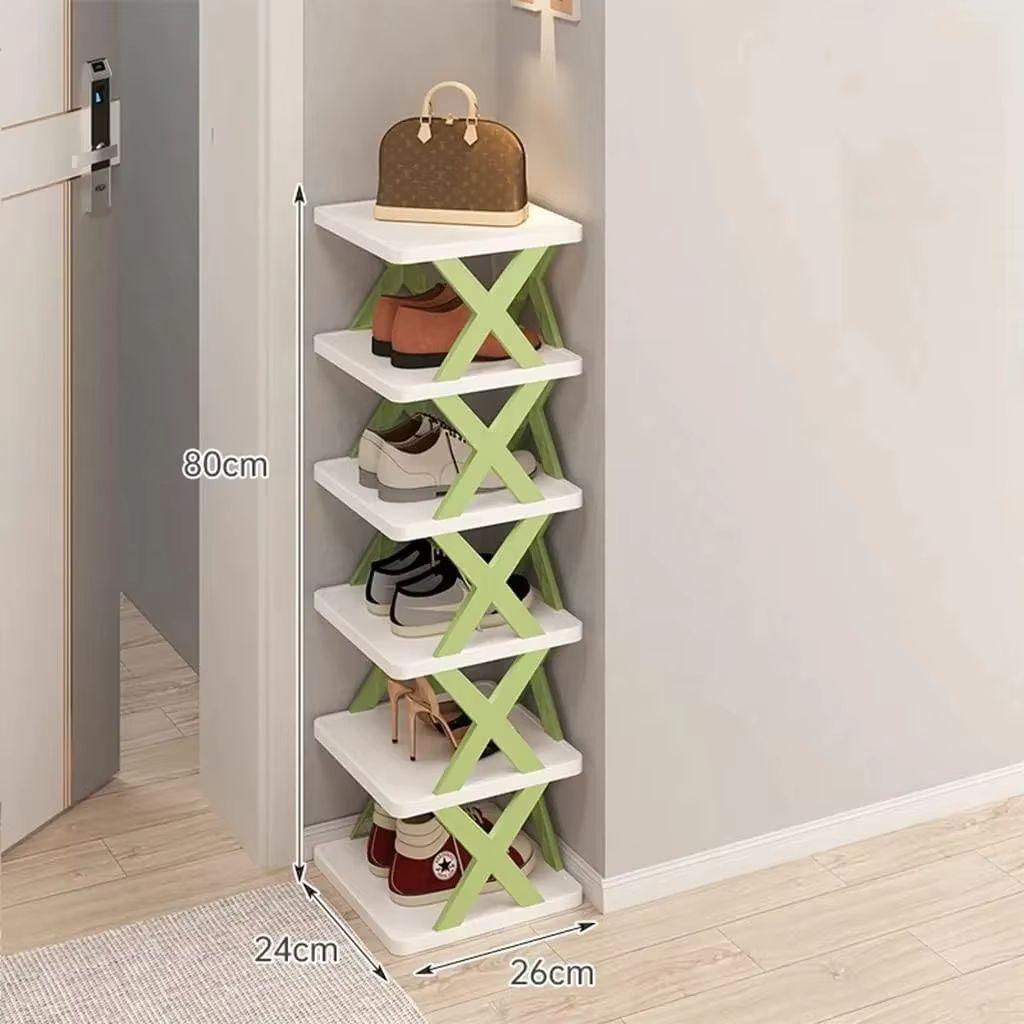 Free Standing Shoe Rack 9 Tier Narrow Entryway Vertical Space Saving Shoe Shelf Storage Organizer Cabinet For Bedroom Entrance