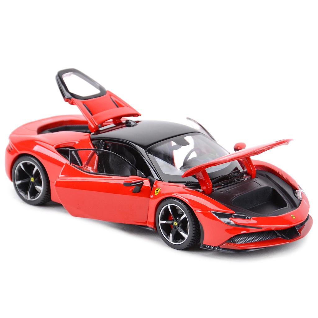 Bburago 1:24 Scale Ferrari SF90 STRADALE Alloy Luxury Vehicle Diecast Cars Model Toy Collection Gift