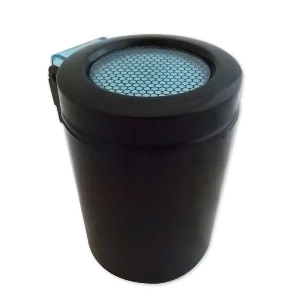 Illuminated LED Travel Ashtray for Car and 1 Gray Hook