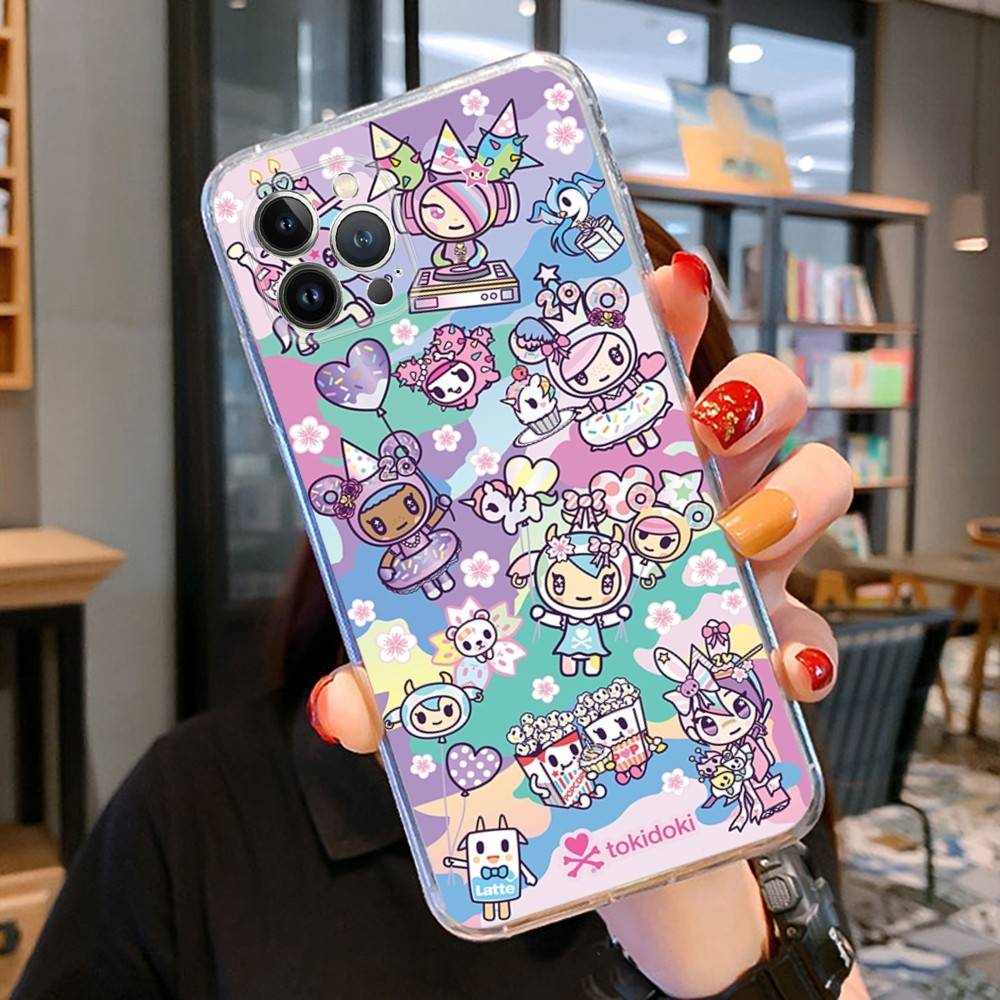 

Japan Tokidoki Anime Phone Case For IPhone 17 16 14 11 12 13 15 Pro Max 14 Plus 17 Air Cover iPhone 14 plus