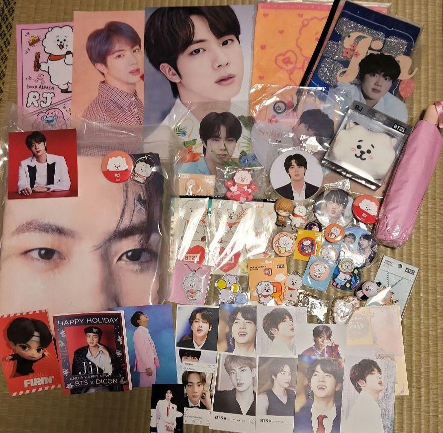 [USED] BTS JIN RJ merchandise bundle with bonus