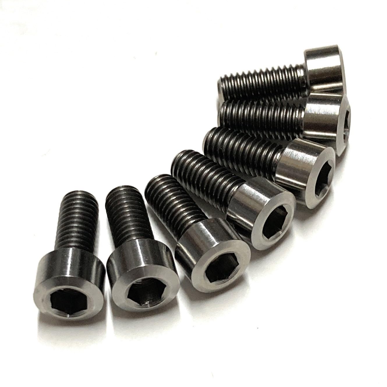 

64 Titanium Tank Cap Bolts for Kawasaki Zephyr (Natural)
