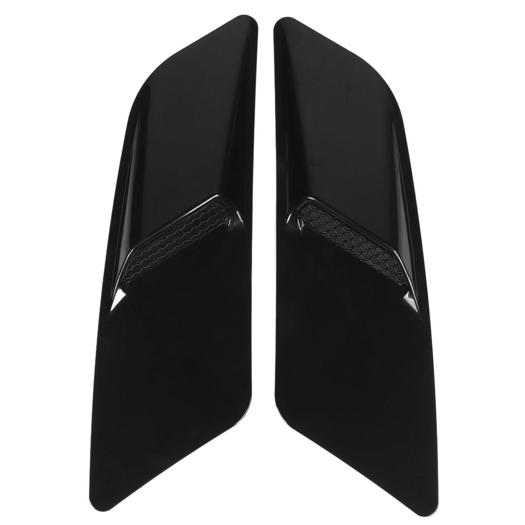 2 Pcs Engine Bonnet Air Vent Cover Front Bonnet Decoration Replacement for Ford Mustang 2015 To